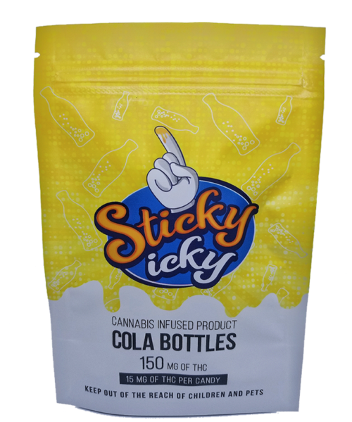 Sticky Icky - Cola Bottles 150mg THC