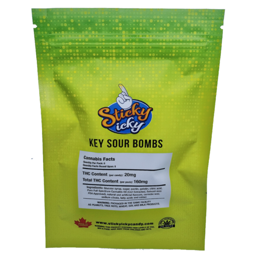Sticky Icky - Key Sour Label