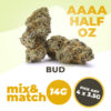 AAAA Half OZ 14G - Mix & Match - Pick Any 4